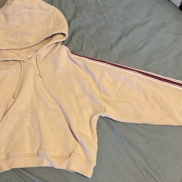 TNA Hoodie Cropped Beige - Picture 2 of 3